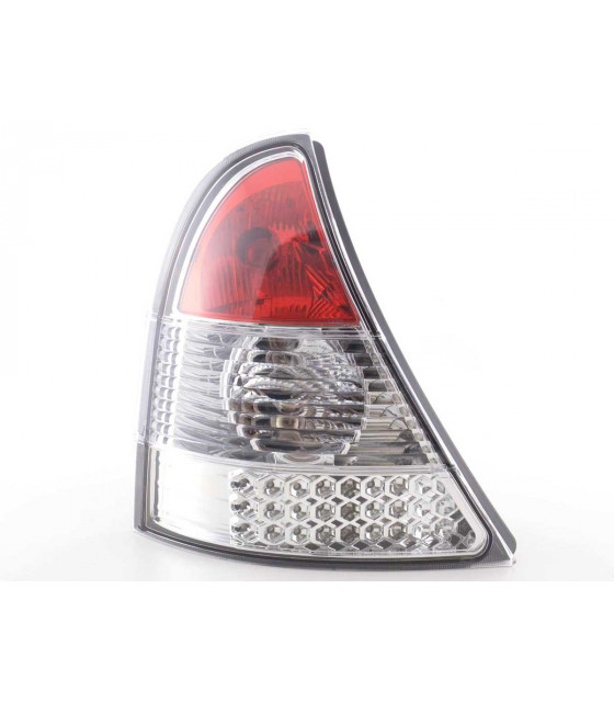 Feux arrières - Kit feux arrières LED Renault Clio type B 01-04 chrome…