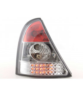 Feux arrières - Kit feux arrières LED Renault Clio type B 98-01 chrome…