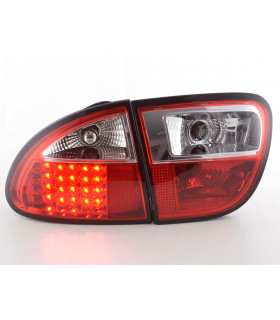 Feux arrières - Kit feux arrières LED Seat Leon type 1M 1999-2005 rouge…