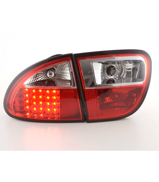 Feux arrières - Kit feux arrières LED Seat Leon type 1M 1999-2005 rouge…