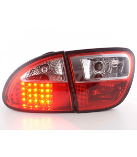 Feux arrières - Kit feux arrières LED Seat Leon type 1M 1999-2005 rouge…