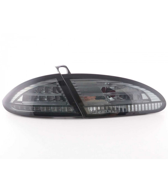 Feux arrières - Kit feux arrières LED Seat Leon type 1P 05-09 noir…