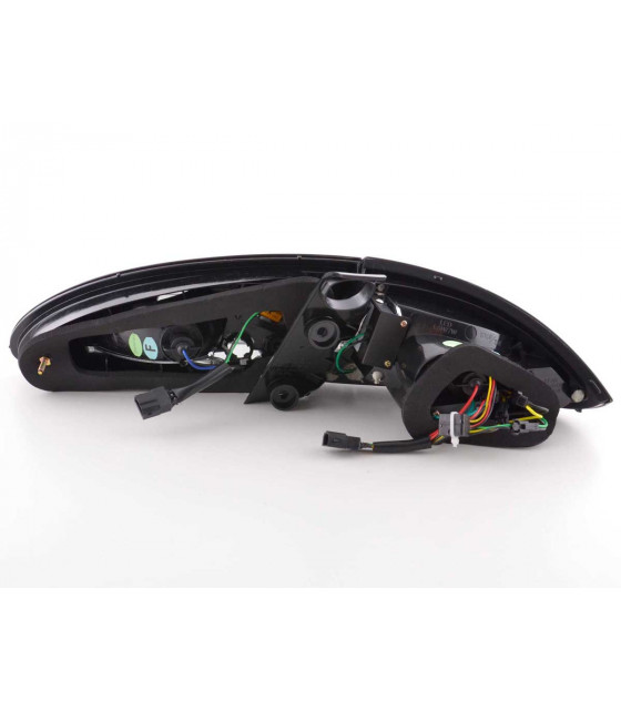 Feux arrières - Kit feux arrières LED Seat Leon type 1P 05-09 noir…