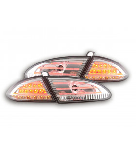 Feux arrières - Kit feux arrières LED Seat Leon type 1P 05-09 chrome…