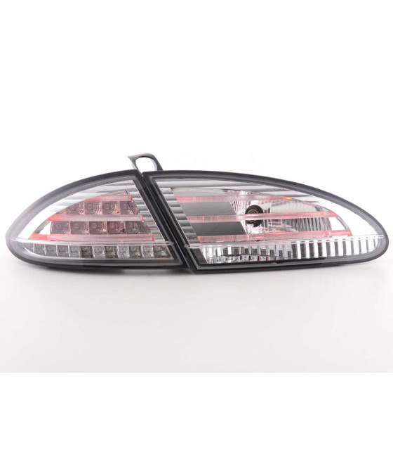 Feux arrières - Kit feux arrières LED Seat Leon type 1P 05-09 chrome…