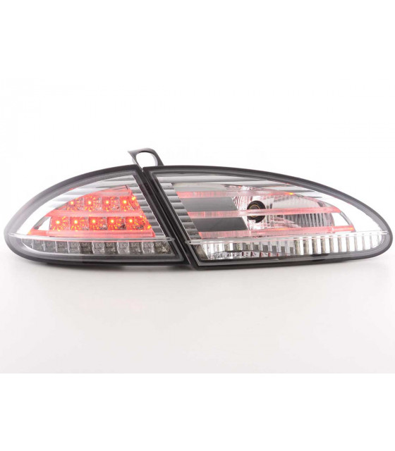 Feux arrières - Kit feux arrières LED Seat Leon type 1P 05-09 chrome…