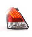 Feux arrières - Kit feux arrières LED Suzuki Swift type MZ 05- clair / rouge…