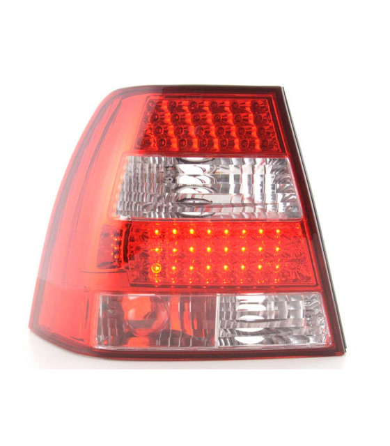 Feux arrières - Feux arrières à led VW Bora type 1J 98-03 clair / rouge…