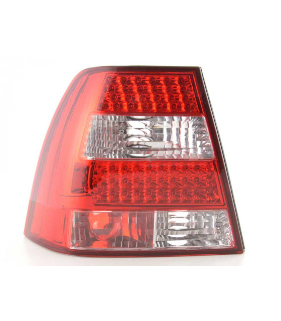 Feux arrières - Feux arrières à led VW Bora type 1J 98-03 clair / rouge…