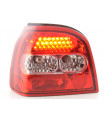 Feux arrières - Kit feux arrières LED VW Golf 3 type 1HXO 92-97 clair / rouge…