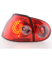 Feux arrières - Kit feux arrières LED VW Golf 5 type 1K 2003-2008 rouge…