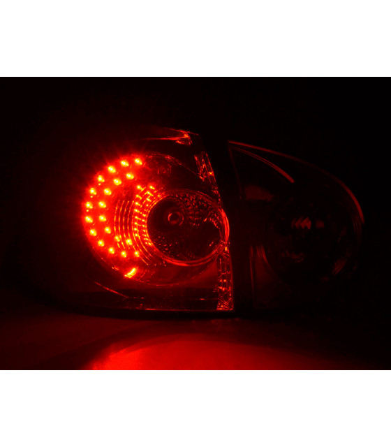 Feux arrières - Kit feux arrières LED VW Golf 5 type 1K 2003-2008 rouge…