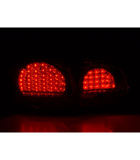 Feux arrières - Kit feux arrières LED VW Golf 6 type 1K 08- clair / rouge…