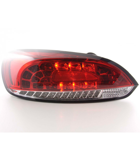 Feux arrières - Kit feux arrières LED VW Scirocco 3 Type 13 08- rouge / clair…