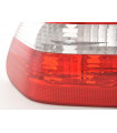 Feux arrières - Kit feux arrière BMW Série 3 Limo type E46 01-05 blanc / rouge…