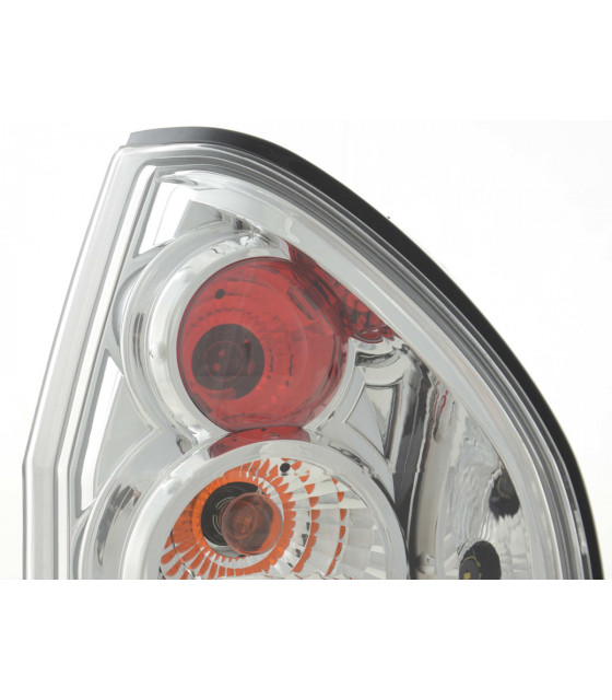 Feux arrières - Jeu de feux arrière Opel Zafira type T98 97-04 chrome…