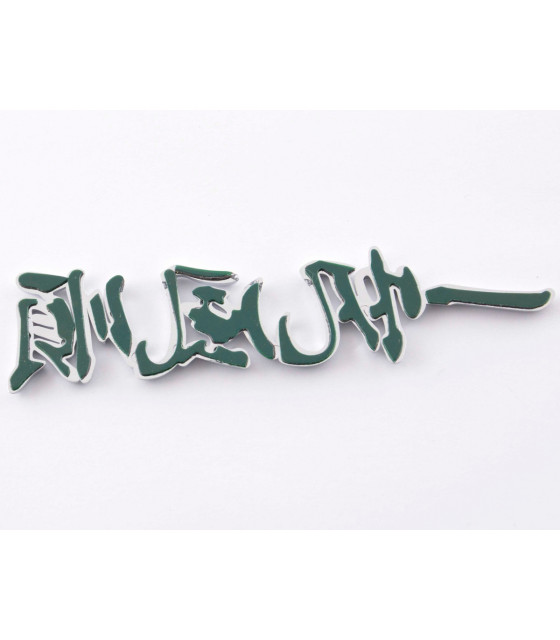 Feuille de voiture et autocollant - Autocollant chrome 3D Car Logo motif Dragon