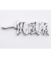 Feuille de voiture et autocollant - Autocollant chrome 3D Car Logo motif Dragon