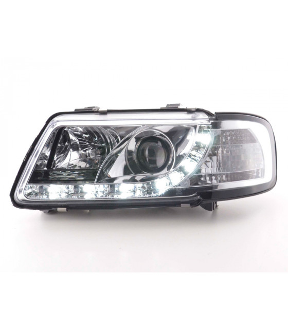 Phares - Phares Daylight LED Feux de jour LED Audi A3 type 8L 96-00 chrome…