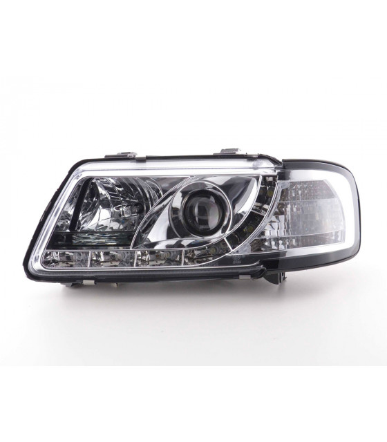 Phares - Phares Daylight LED Feux de jour LED Audi A3 type 8L 96-00 chrome…