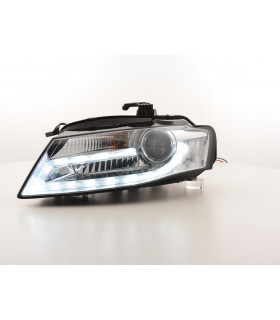 Phares - Phare Daylight LED feux de jour Audi A4 à partir de 2008 chrome…