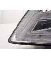 Phares - Phare Daylight LED feux de jour Audi A4 à partir de 2008 chrome…