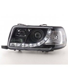 Phares - Phare Daylight LED DRL look Audi 80 type B4 91-94 noir…