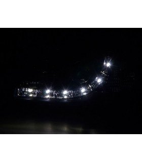 Phares - Phare Daylight LED DRL look Audi 80 type B4 91-94 noir…