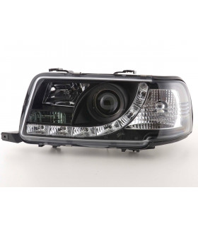 Phares - Phare Daylight LED DRL look Audi 80 type B4 91-94 noir…