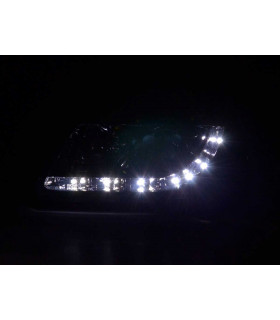 Phares - Phare Daylight LED DRL look Audi A3 type 8L 96-00 chrome…