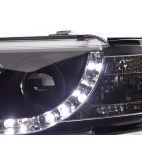 Phares - Phare Daylight LED DRL look Audi A3 type 8L 96-00 noir…