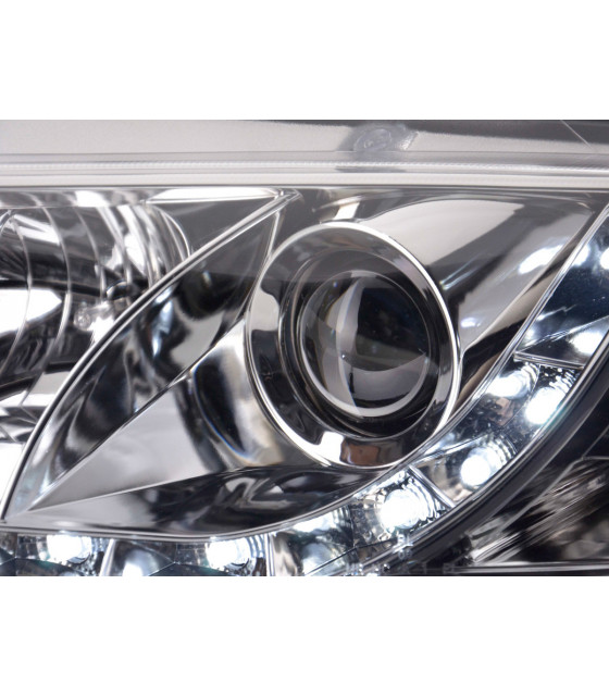 Phares - Phare Daylight LED feux de jour Audi A3 type 8P 03-08 chrome…