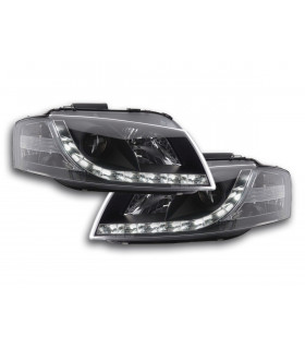 Phares - Phare Daylight LED feux de jour Audi A3 type 8P 03-08 noir…