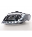 Phares - Phare Daylight LED feux de jour Audi A4 type 8E 04-08 chrome…