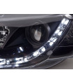 Phares - Phare Daylight LED Feux de jour à LED Audi A4 type 8E 04-08 noir…