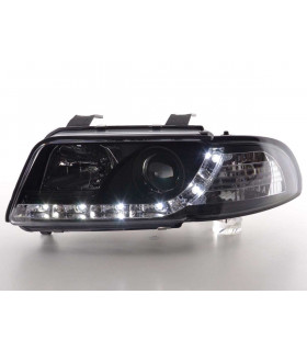 Phares - Phare Daylight LED DRL look Audi A4 type B5 95-99 noir…