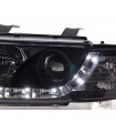 Phares - Phare Daylight LED DRL look Audi A4 type B5 95-99 noir…