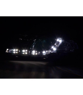 Phares - Phare Daylight LED DRL look Audi A4 type B5 99-01 chrome…