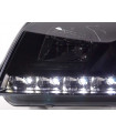 Phares - Phare Daylight LED DRL look Audi A6 type 4B 01-04 noir…