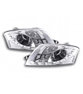 Phares - Phare Daylight LED Feu diurne Audi TT type 8N 98-06 chrome…