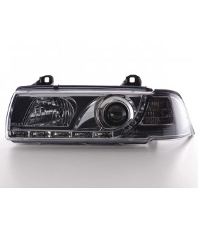 Phares - Phare Daylight LED DRL look BMW Série 3 Coupé Cabrio type E36 92-98