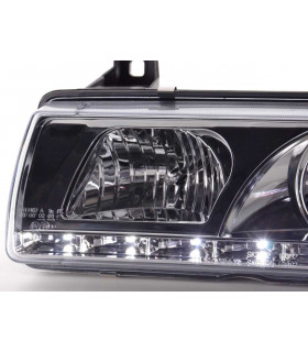 Phares - Phare Daylight LED DRL look BMW Série 3 Coupé Cabrio type E36 92-98