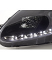 Phares - Phare Daylight LED DRL look Fiat Grande Punto type 199 05-08 noir…