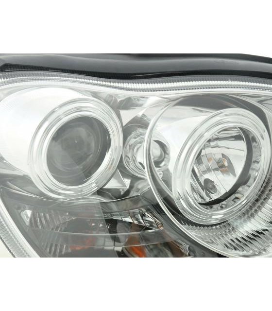 Phares - Phare Daylight LED DRL look Mercedes Classe S W220 02-05 chrome…