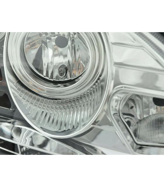 Phares - Phare Daylight LED DRL look Mercedes Classe S W220 02-05 chrome…