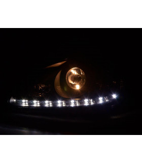 Phares - Phare Daylight LED DRL look Mercedes Classe S W220 02-05 noir…