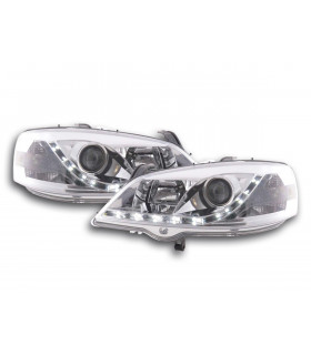 Phares - Phare Daylight LED DRL look Opel Astra G 98-03 chrome…