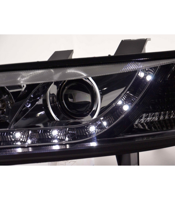 Phares - Phare Daylight LED DRL look Opel Vectra B 96-99 chrome…