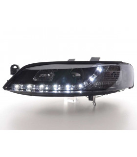 Phares - Phare Daylight LED DRL look Opel Vectra B 96-99 noir…