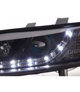 Phares - Phare Daylight LED DRL look Opel Vectra B 96-99 noir…